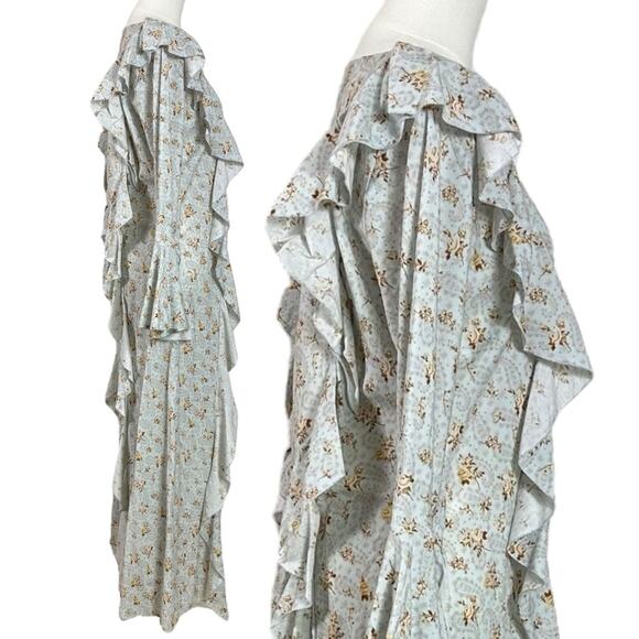 Spell & The Gypsy Ethereal Bohemian Witchy Fleur Frill Bias Maxi Dress XXL - Picture 16 of 16